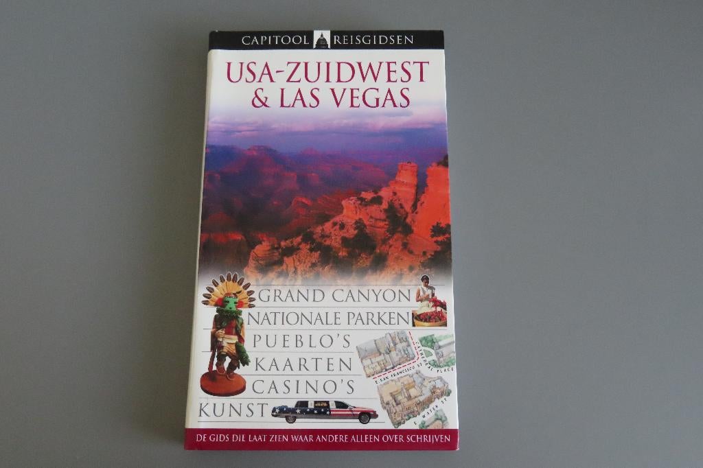 USA-Zuidwest en Las Vegas, Boeken, Reisgidsen, Overige merken, Ophalen of Verzenden, Zo goed als nieuw, Reisgids of -boek