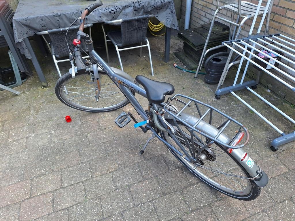 Sparta fiets, grijs, gebruikt maar prima staat, Fietsen en Brommers, Fietsen | Dames | Damesfietsen, Ophalen of Verzenden, Gebruikt