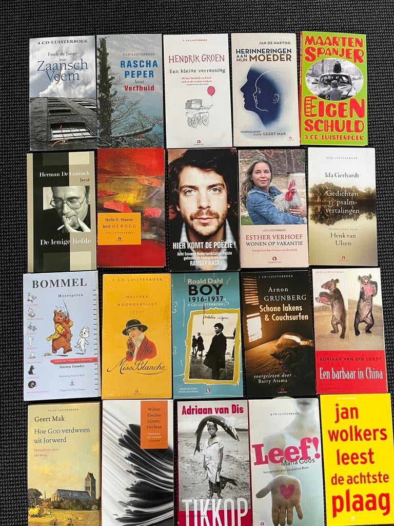 Diverse luisterboeken., Ophalen of Verzenden, Cd