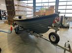 Robuuste Sloop/Boot met Buitenboordmotor en Trailer, Watersport en Boten, Ophalen, Gebruikt, Minder dan 10 pk, Tot 6 meter