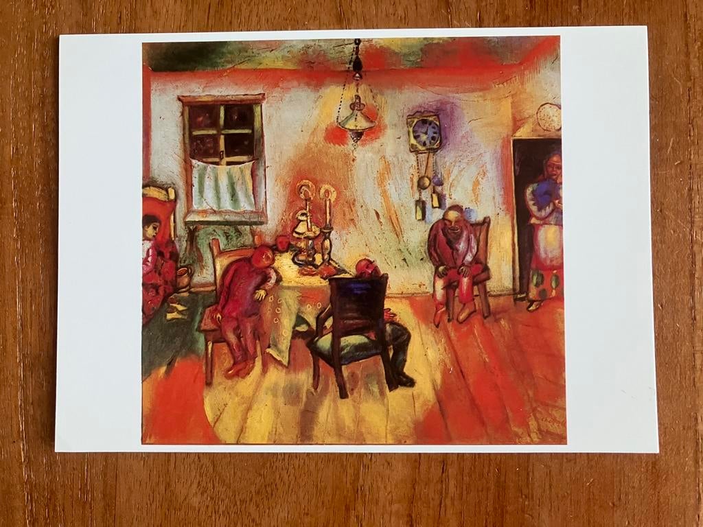 Marc Chagall - Sabbath, 1910, Ophalen of Verzenden, 1980 tot heden, Ongelopen, Feest(dag)