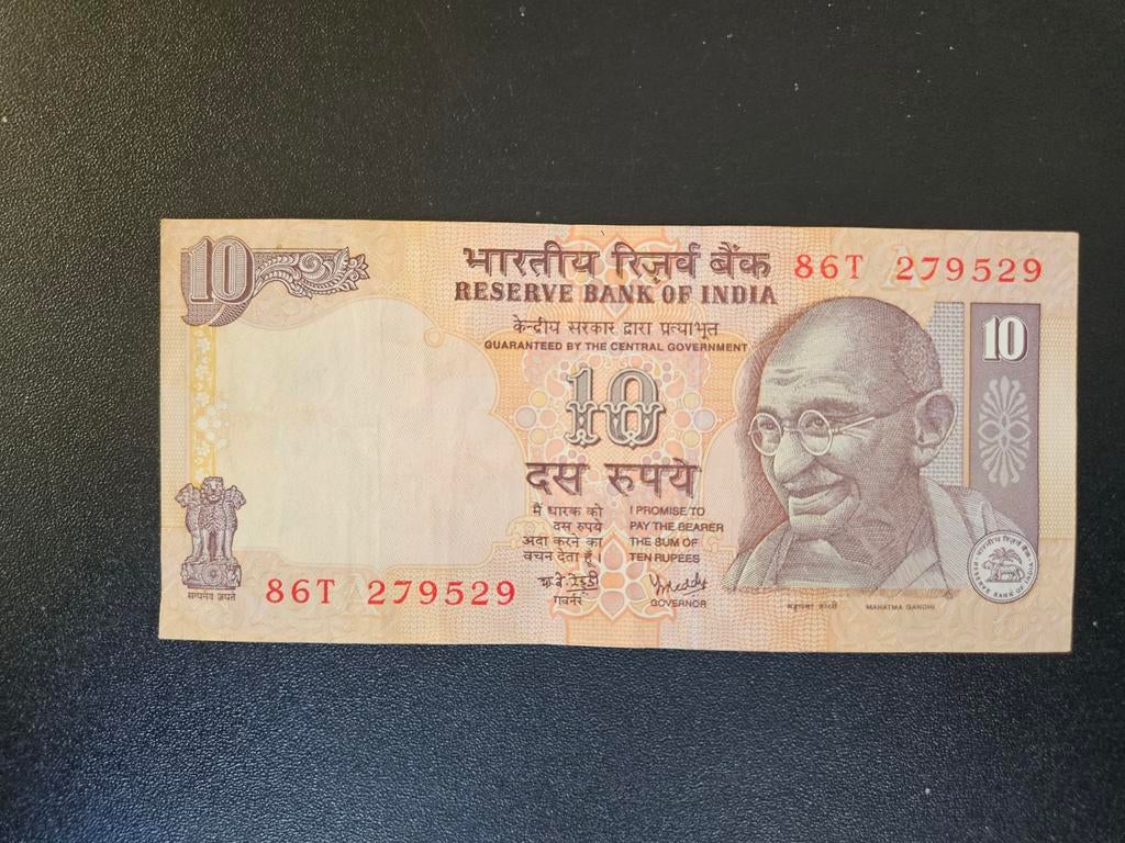 India pick 89p 1996-2006, Postzegels en Munten, Ophalen of Verzenden, Zuid-Azië, Los biljet