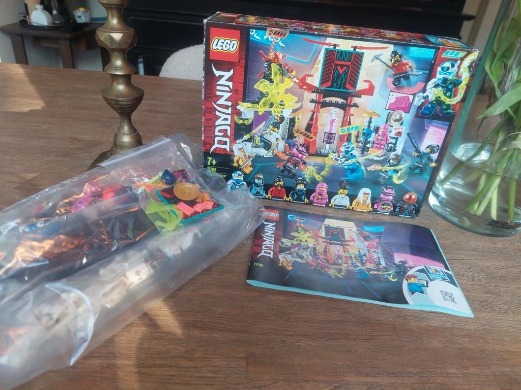 Lego Ninjago 71708 Gamer's Market, Lego, Ophalen of Verzenden, Zo goed als nieuw, Compleet