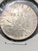 1 Franc Frankrijk 1974, Verzenden, Frankrijk, Losse munt
