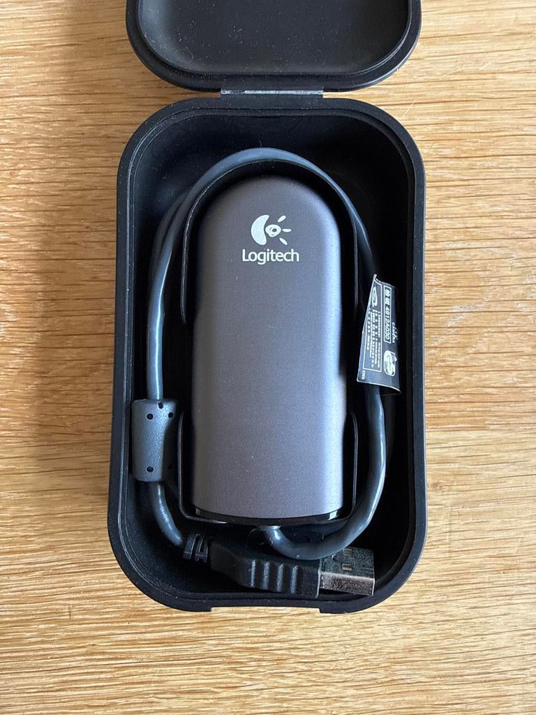 GRATIS - Logitech QuickCam Pro voor Notebooks Webcam, Computers en Software, Webcams, Ophalen, Gebruikt, Windows, Monitorclip