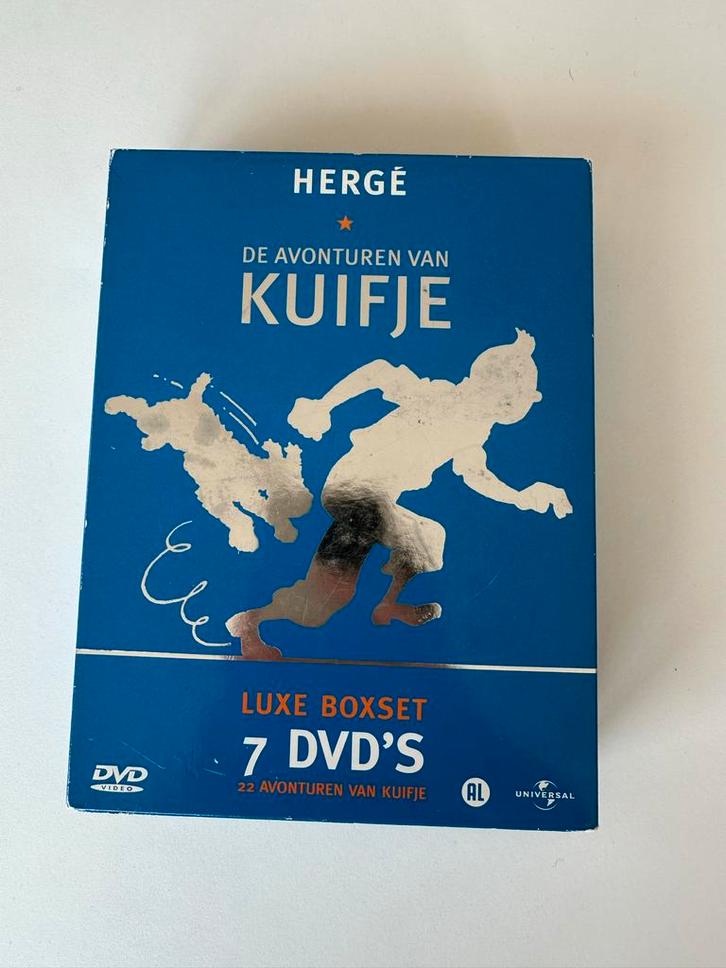 De Avonturen van Kuifje - Luxe Boxset (7 DVD's), Cd's en Dvd's, Dvd's | Kinderen en Jeugd, Gebruikt, Tv fictie, Avontuur, Boxset