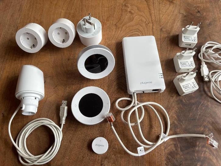 Complete Plugwise set, Doe-het-zelf en Verbouw, Thermostaten, Zo goed als nieuw, Slimme thermostaat, Ophalen of Verzenden