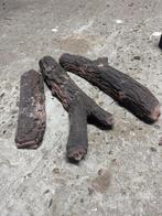 Keramische houtblokken voor bio-ethanol haard, Huis en Inrichting, Haarden, Ophalen, Gebruikt, Vrijstaande haard, Overige soorten