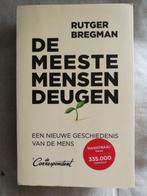 Rutger Bregman - De meeste mensen deugen, Ophalen of Verzenden, Zo goed als nieuw, Rutger Bregman