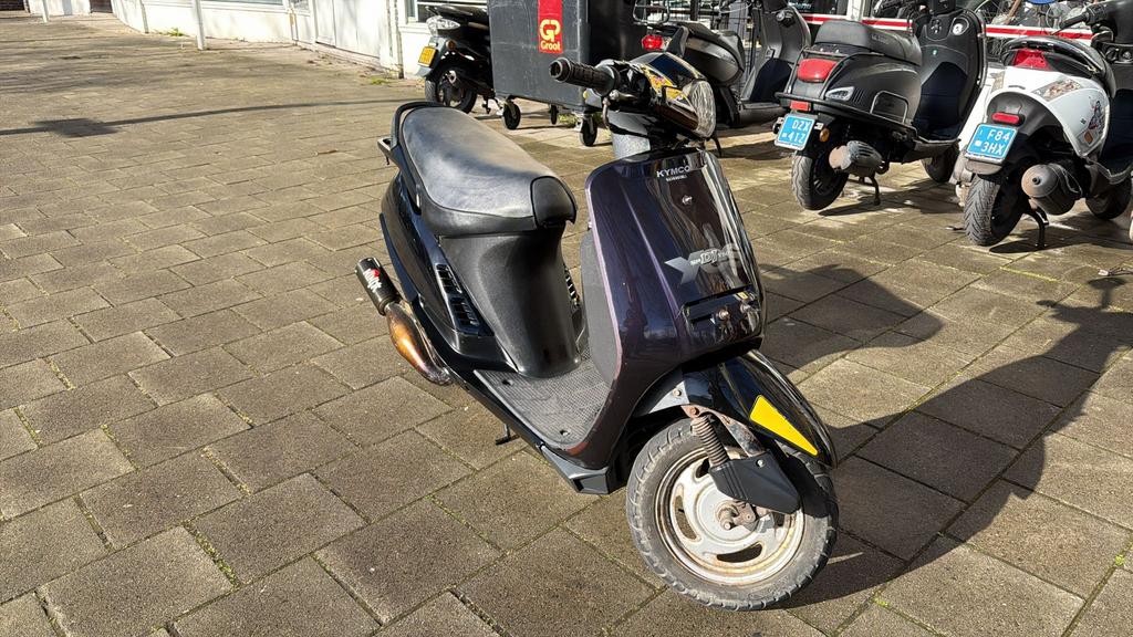 Kymco dj, Ophalen, Tweetakt, Gebruikt, Maximaal 45 km/u