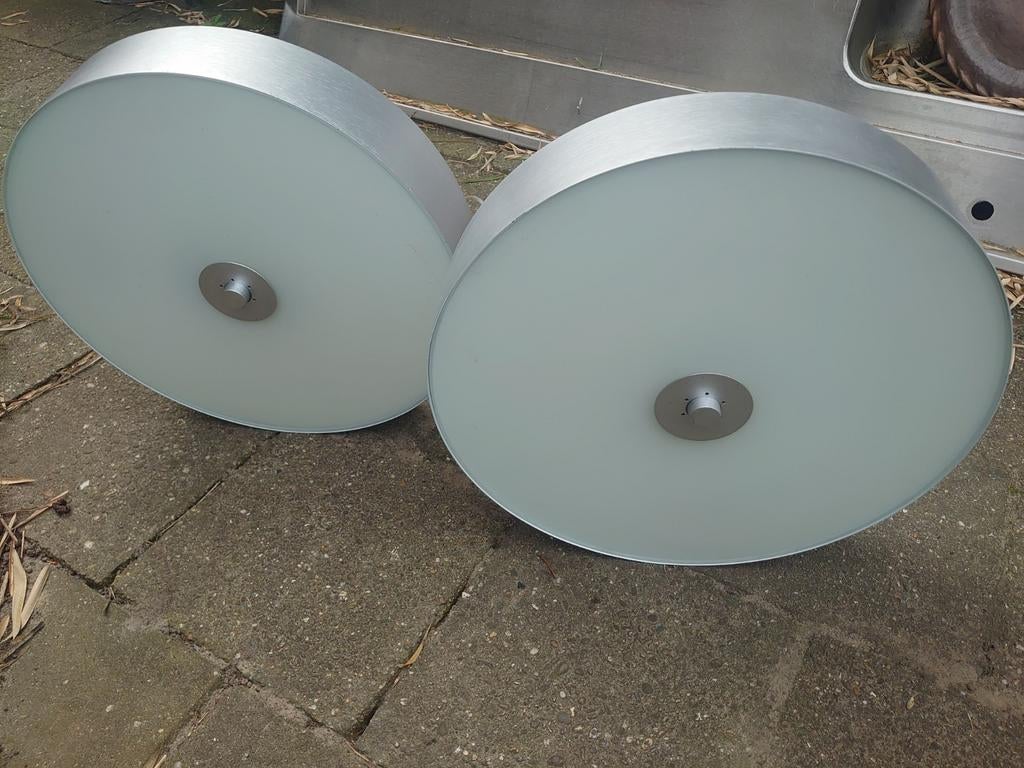 PHILIPS 40339 16 XX Hanglamp Dimbaar TL, Ophalen of Verzenden, Gebruikt, Glas, Modern