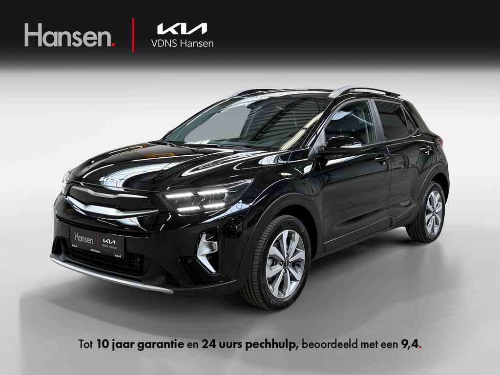 Kia Stonic 1.0 T-GDi MHEV DynamicPlusLine, Keurmerk '100% Onderhouden', 12 maanden, Zwart, Origineel Nederlands