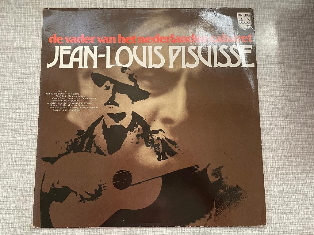 C604 LP Jean-Louis Pisuisse Nederlands Cabaret, Ophalen of Verzenden, Gebruikt, 12 inch, Overige genres