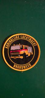 Brandweer RNLAF patch, Ophalen of Verzenden, Overige soorten, Nederland, Embleem of Badge