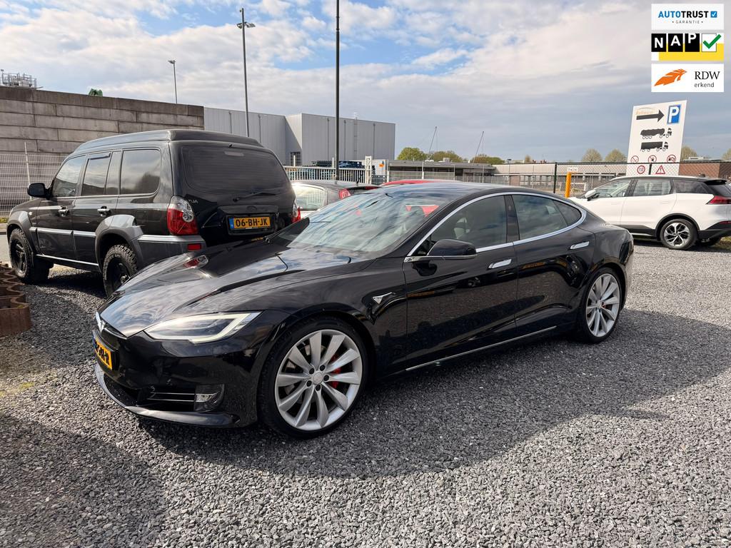 Tesla Model S 100D Performance 700pk, Auto's, Tesla, Automaat, 110 €/maand, Zwart, 210 min