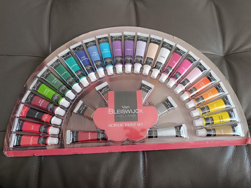 Acrylverf Set van Van Bleiswijck - Ongebruikt, Verzenden, Nieuw, Acrylverf
