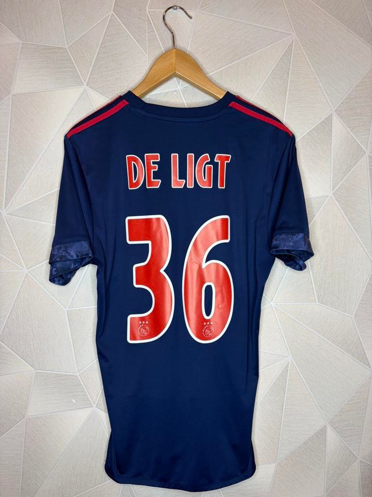 Ajax Uit 2017/2018 De Ligt, Maat M, Ophalen of Verzenden, Zo goed als nieuw, Shirt