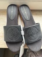 Tommy Hilfiger klompen / sandalen met hak – zwart, Zwart, Nieuw, Tommy Hilfiger, Sandalen of Muiltjes