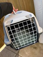 Kattenvervoersbox wit grijs, Ophalen, Gebruikt