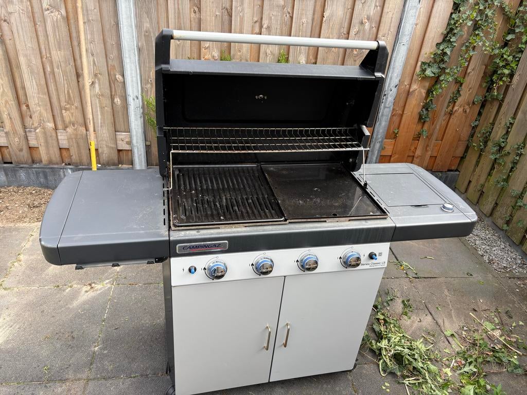 Campingaz buitenkeuken - moet schoongemaakt worden, Tuin en Terras, Buitenkeukens, Ophalen, Gebruikt, Gas, Vrijstaand