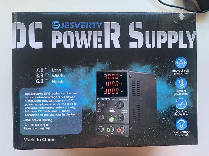 Degelijke 120V compacte labvoeding / DC power supply, Hobby en Vrije tijd, Elektronica-componenten, Nieuw, Ophalen of Verzenden