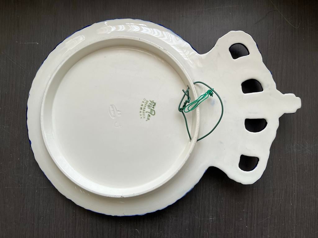 Bord Koninklijk Huis 'Je Maintiendrai' 1813-1913, Verzamelen, Ophalen, Gebruikt, Nederland, Servies