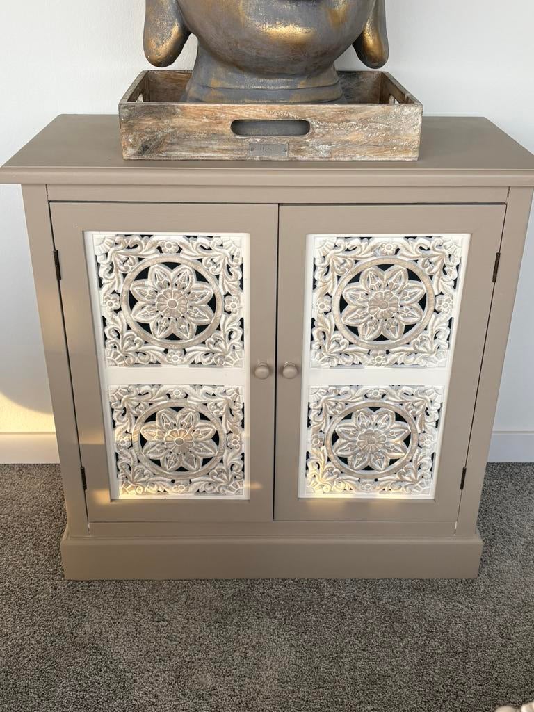 Opengewerkt kastje., Huis en Inrichting, Kasten | Overige, Ophalen, Gebruikt