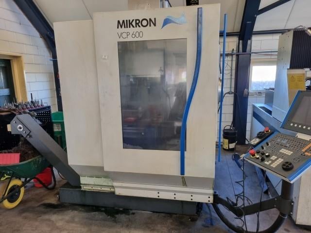freesmachine Mikron VCP600 - 2002 - Heidenhain, Doe-het-zelf en Verbouw, Ophalen, Gebruikt, Elektrisch, Bovenfrees