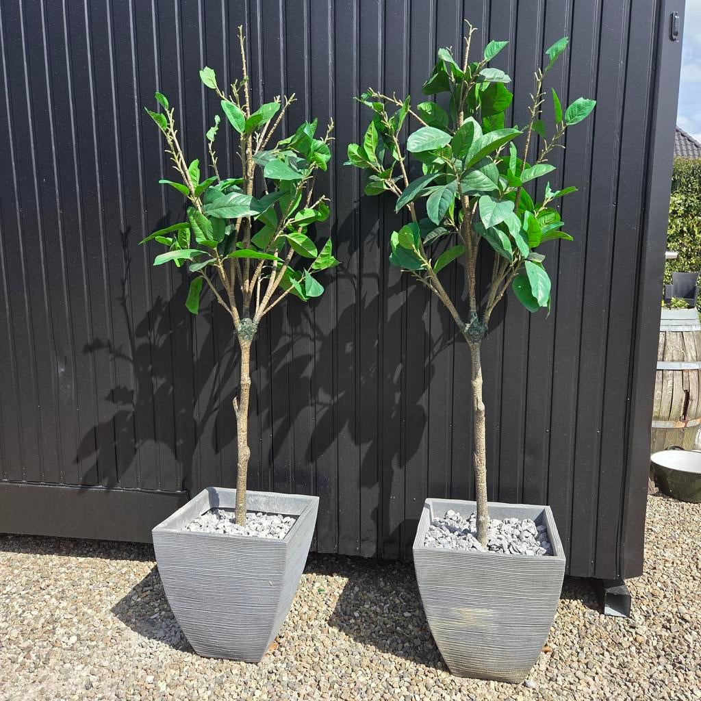 Kunstplant in pot m siersteen Terrasplant Decoratieplant, Tuin en Terras, Overige soorten, 100 tot 250 cm, Ophalen, Volle zon