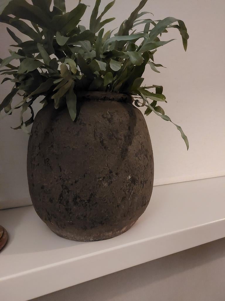 Mooie bloempot van Still, Ophalen, Gebruikt, Rond, Aardewerk