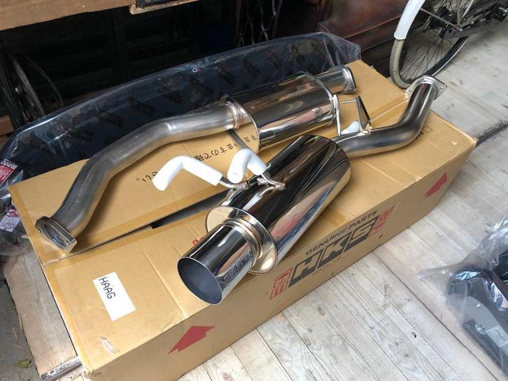 HKS Silent Hi-Power uitlaatsysteem - Nissan 200sx S13, Auto diversen, Tuning en Styling, Ophalen of Verzenden