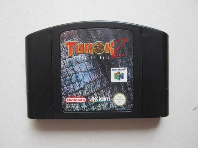 Turok 2 N64 Nintendo 64, Spelcomputers en Games, Games | Nintendo 64, Zo goed als nieuw, Shooter, 1 speler, Vanaf 3 jaar, Ophalen of Verzenden