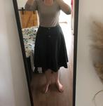 Zwarte faux leren midi rok Zara maat L, Zwart, Maat 42/44 (L), Ophalen of Verzenden, Zo goed als nieuw