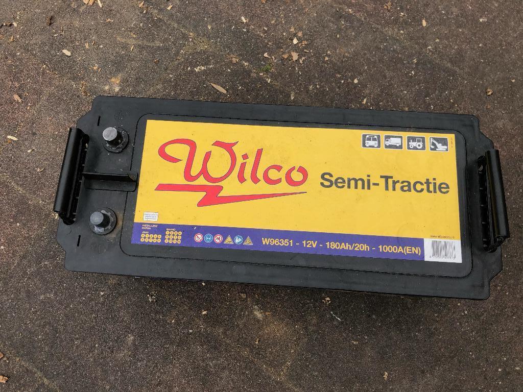 Wilco semi tractie accu 180 Ah, Ophalen, Gebruikt