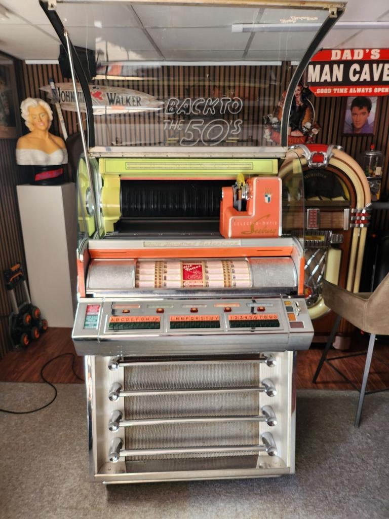 Seeburg VL 200 Select-o-matic Jukebox - Perfecte Staat, Verzamelen, Ophalen, Zo goed als nieuw, 1950 tot 1960, Seeburg
