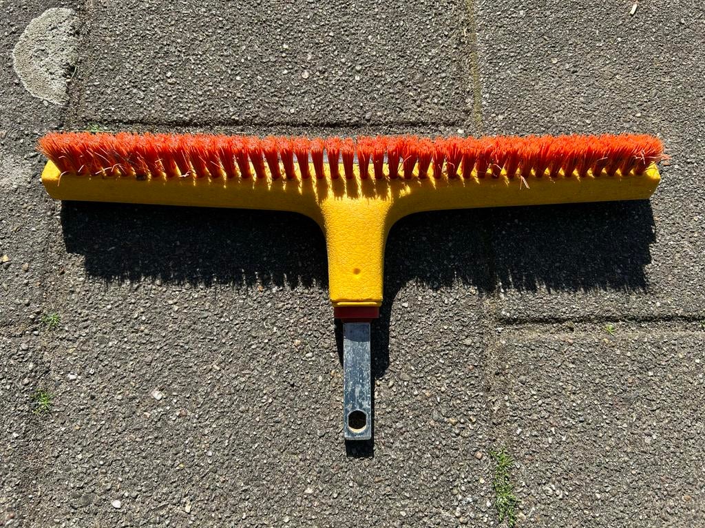 Wolf garten bezem en watertrekker, Ophalen of Verzenden, Gebruikt, Bezem