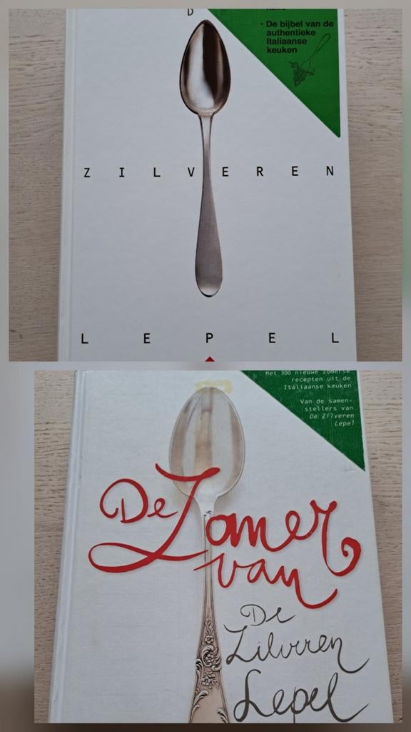 De Zilveren lepel EN De Zomer van de Zilveren lepel, Boeken, Kookboeken, Ophalen of Verzenden, Zo goed als nieuw, Italië