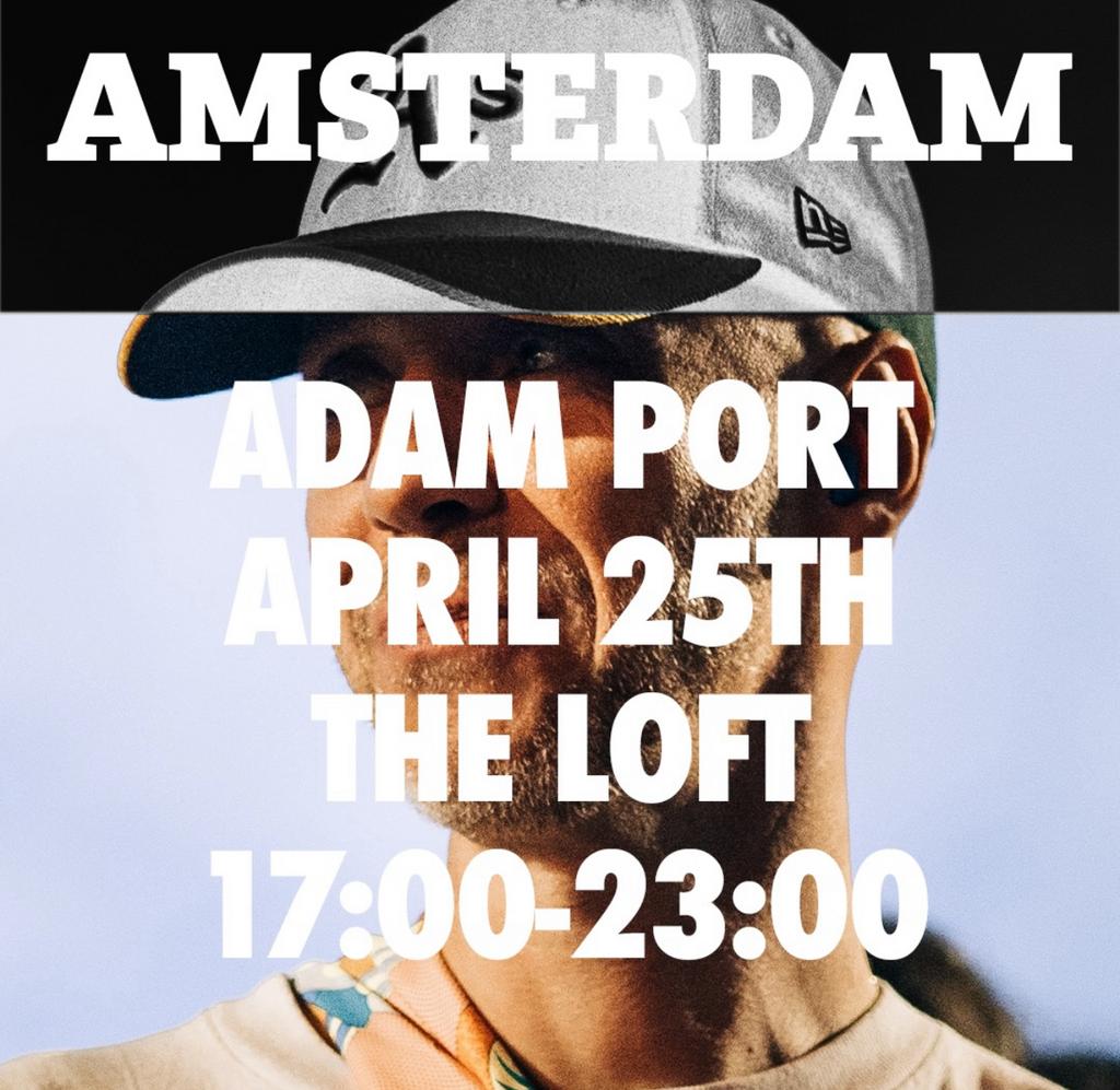 2 kaartjes Adam Port @The Loft, Twee personen