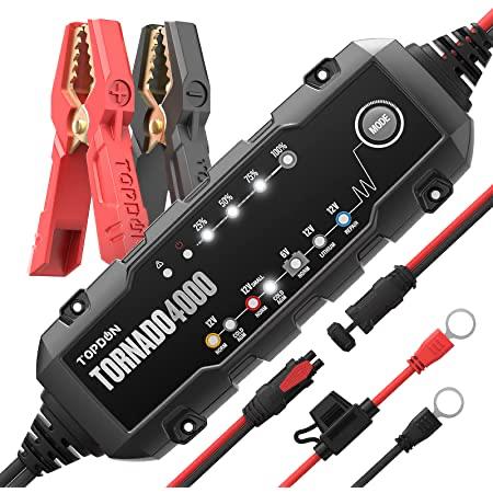 Topdon T4000 accu lader 6V & 12V lader nieuw, Ophalen of Verzenden