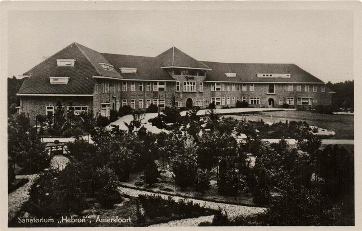 Sanatorium Hebron, Amersfoort - ongelopen, Verzamelen, Ansichtkaarten | Nederland, Ongelopen, Utrecht, Voor 1920, Ophalen of Verzenden