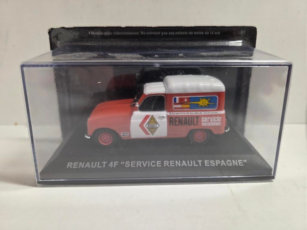 Altaya Renault 4F Renault Servicewagen, Hobby en Vrije tijd, Modelauto's | 1:43, Overige merken, Auto, ., Nieuw