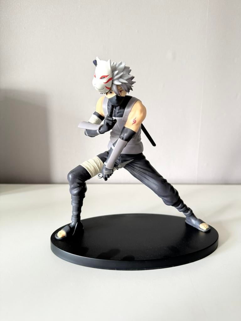 Kakashi Anbu Black Ops figure, Naruto, Ophalen of Verzenden, Zo goed als nieuw