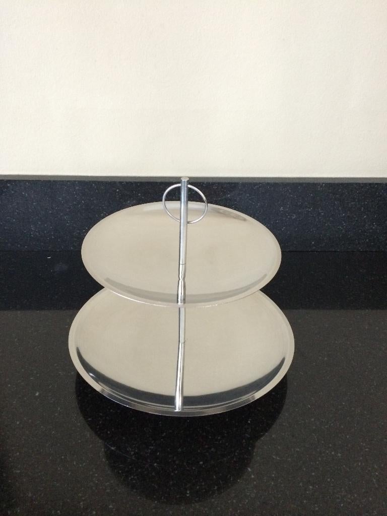 Etagere zilver kleur, Ophalen, Nieuw