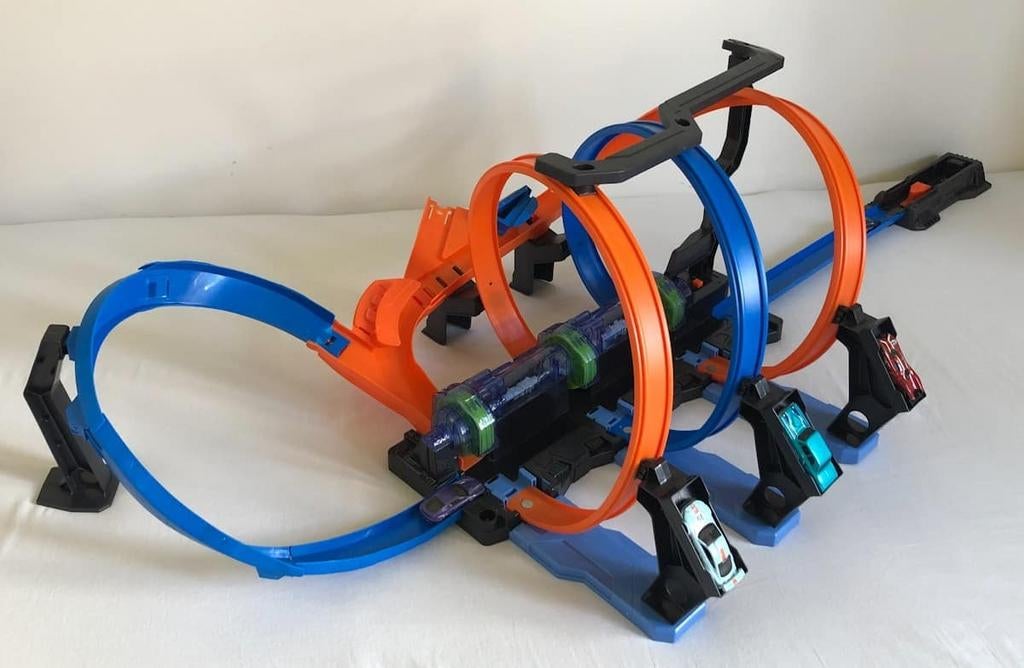 Hot Wheels Action Track Set kurkentrekker, Ophalen of Verzenden, Zo goed als nieuw, Jongen of Meisje