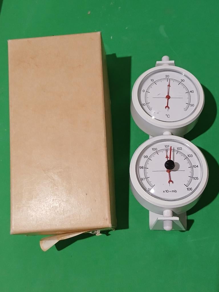 Vintage Hygrometer-Thermometer, Ophalen of Verzenden, Binnenthermometer