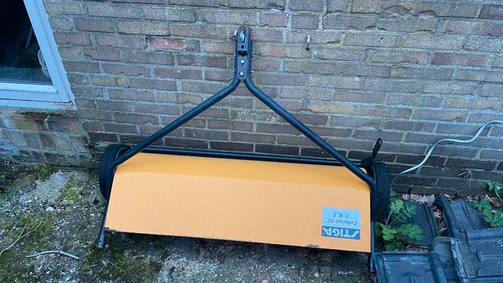 Stiga gras en bladveger, Tuin en Terras, Veegmachines, Gebruikt, Ophalen