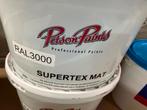 Petson paints rode muurverf 10liter, Ophalen, Nieuw, Acrylverf