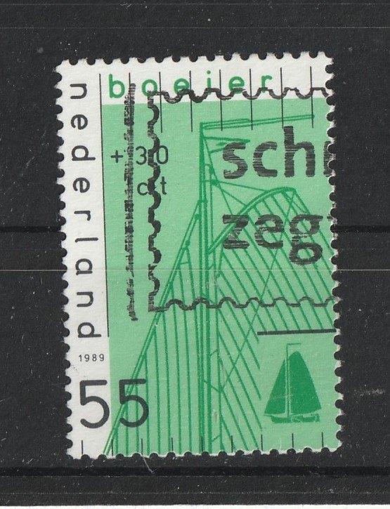 nvph 1424 Boeier 1989, Verzenden, Na 1940, Gestempeld