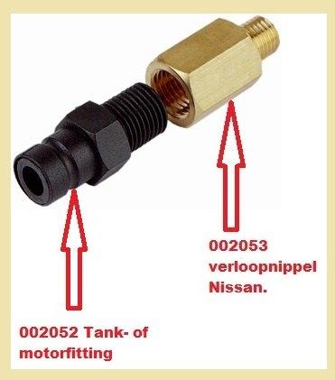 002052-53 Tankfitting en nippel Honda-Suzuki-Tohatsu-Nissan, Watersport en Boten, Accessoires en Onderhoud, Ophalen of Verzenden