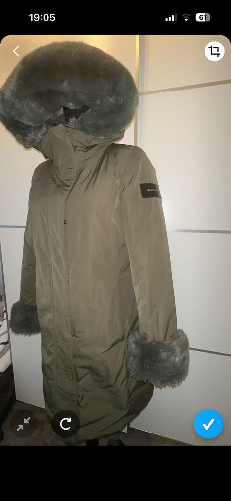 Woolrich dames winterjas nog nieuw, Kleding | Dames, Jassen | Winter, Ophalen of Verzenden, Zo goed als nieuw, Maat 36 (S), Groen